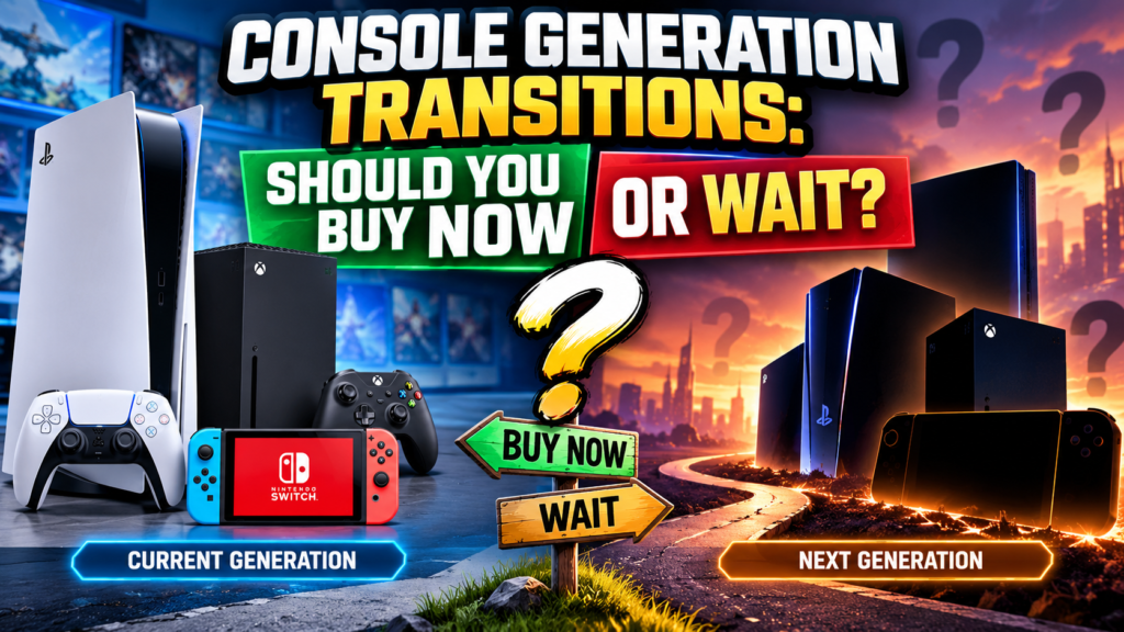 Console generation transitions