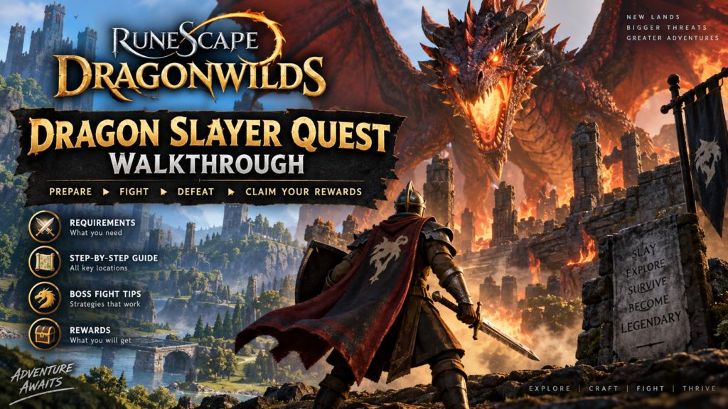 RuneScape: Dragonwilds Dragon Slayer quest walkthrough