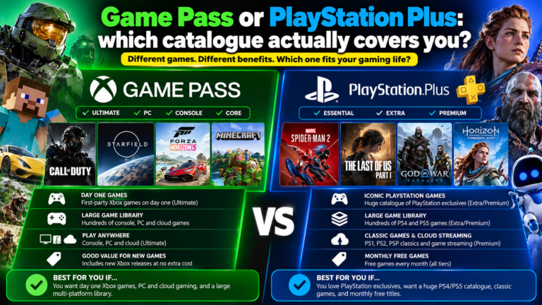 Game Pass or PlayStation Plus