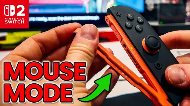 Nintendo Switch 2 Mouse Mode
