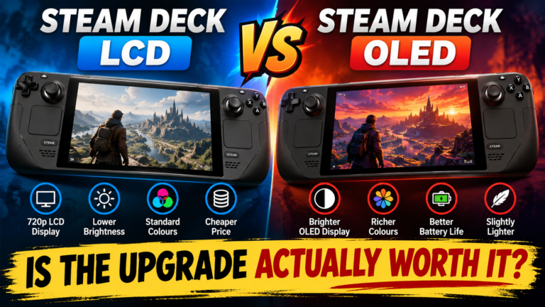 Steam Deck LCD vs OLED