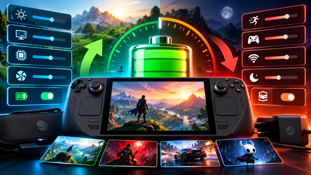 Steam Deck OLED Battery Life