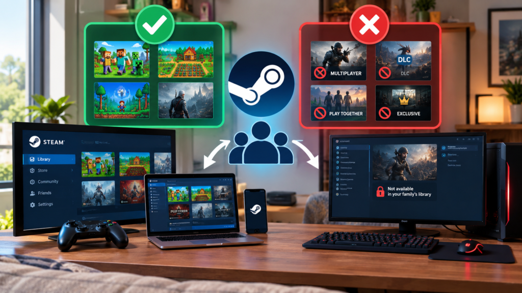 Steam Family Sharing